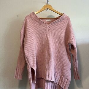 Altar’d State Pink Sweater Size Small